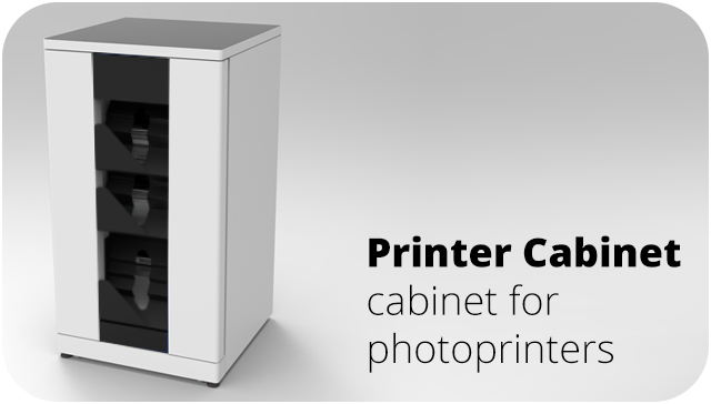 Printer Cabinet for photoprinters
