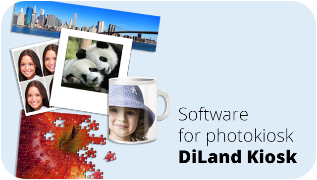 Software for photokiosk DiLand Kiosk