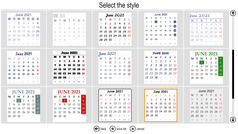 DiLand Creative - Calendars, multiple layouts